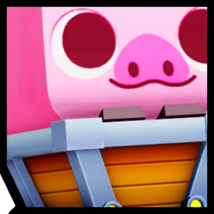 Huge Minecart Piggy